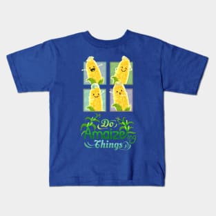 Do A-maize-ing Things - Punny Garden Kids T-Shirt